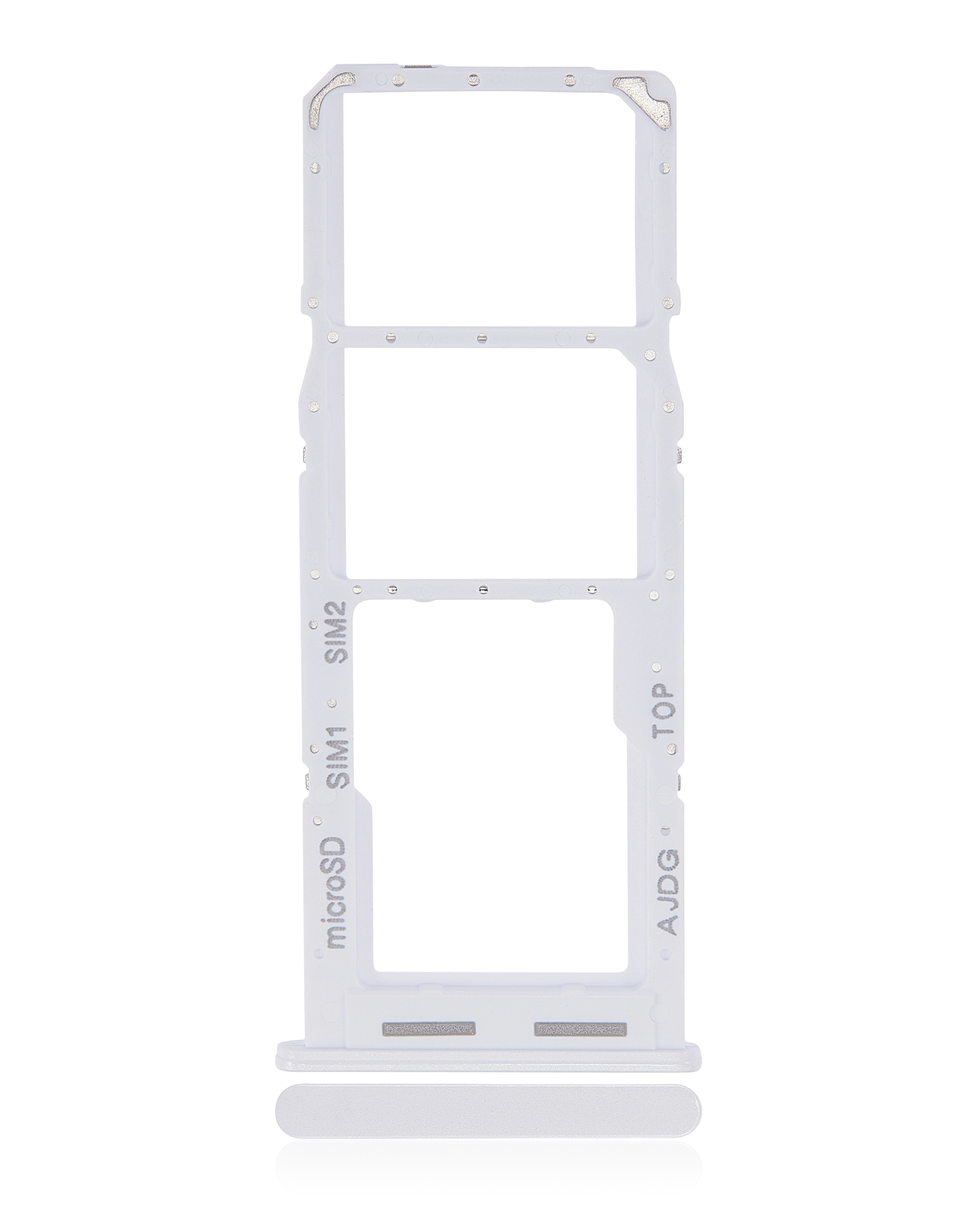 Dual SIM Card Tray for Samsung Galaxy A04S (A047 / 2022) (White)
