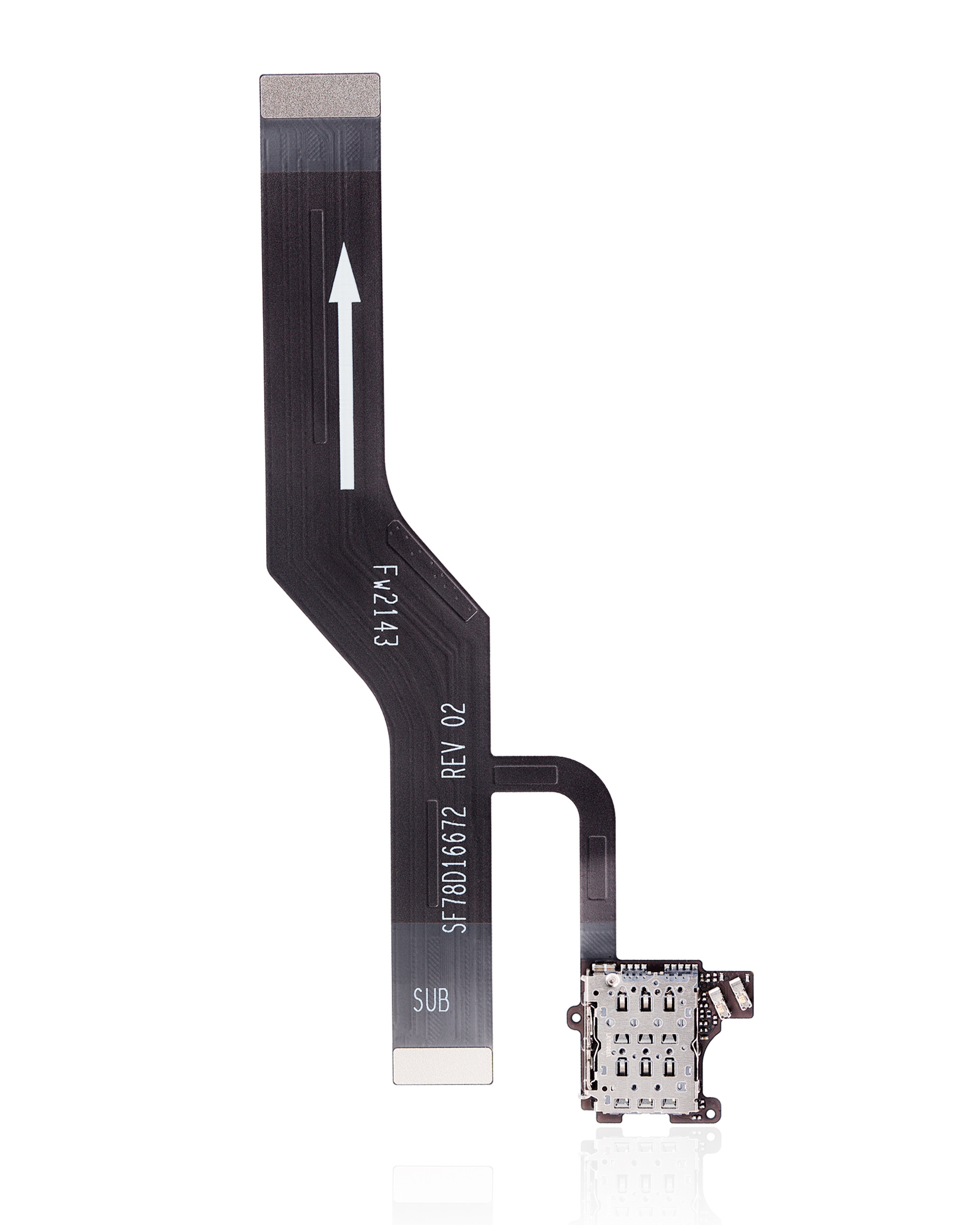 SIM Card Reader with Flex Cable for Motorola Edge 30 (XT2203 / 2022) (REV 02)