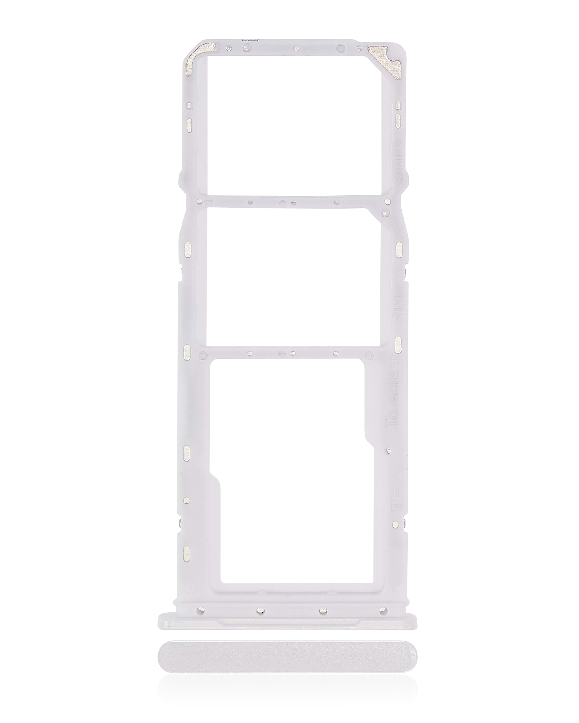 Dual SIM Card Tray for Samsung Galaxy A04 (A045 / 2022) (White)