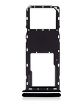 Single SIM-Kartenfach für Samsung Galaxy A03S (A037U/2021) (Schwarz)
