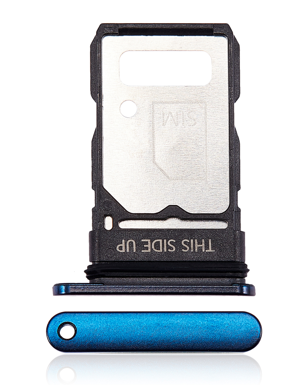 Einzel-SIM-Kartenfach für Motorola Edge 5G (XT2141 / 2021) (Nebula Blue)