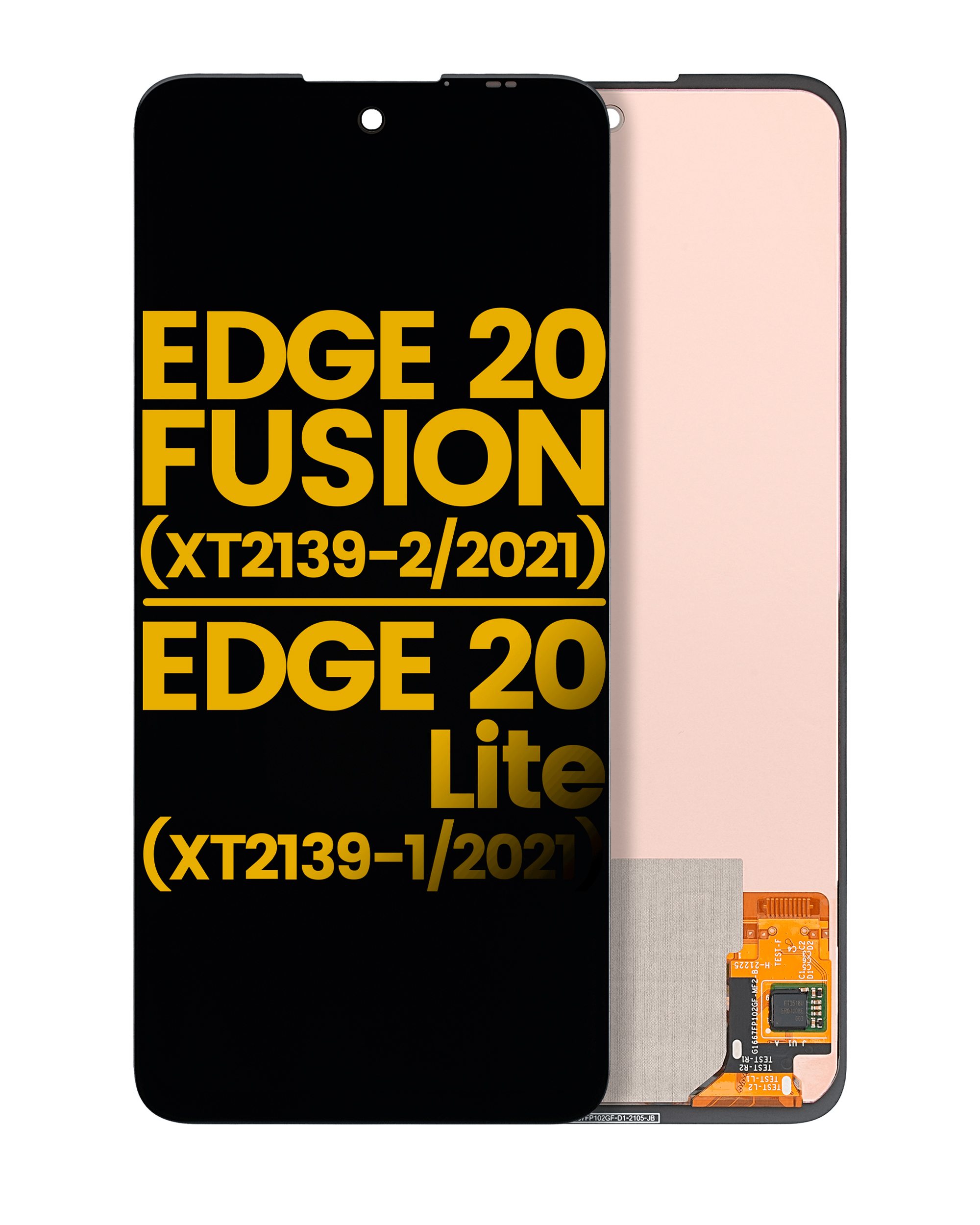 OLED Display without Frame for Motorola Edge 20 Fusion (XT2139-2 / 2021) / Edge 20 Lite (XT2139-1 / 2021) (All Colors)