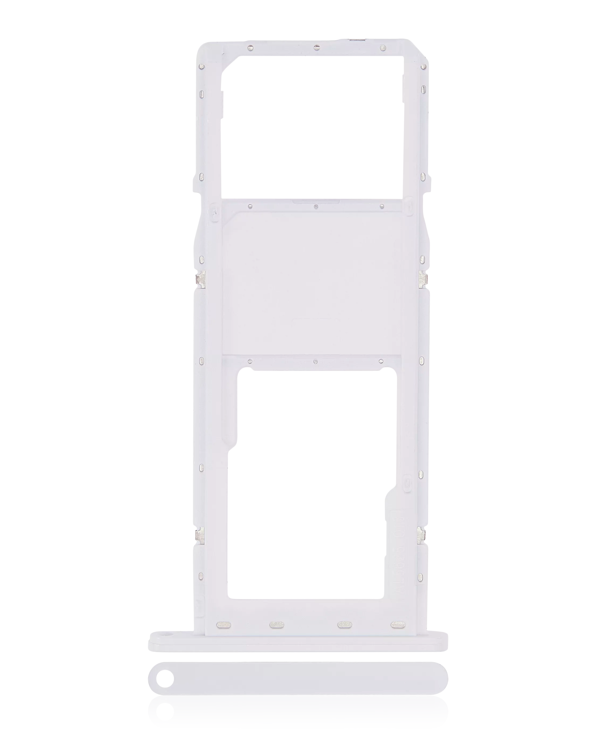 Single SIM Card Holder for Samsung Galaxy A02S (A025 / 2020) / A03 (A035 / 2021) (White)