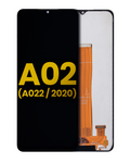 LCD-Display ohne Rahmen für Samsung Galaxy A02 Refurbished, alle Farben