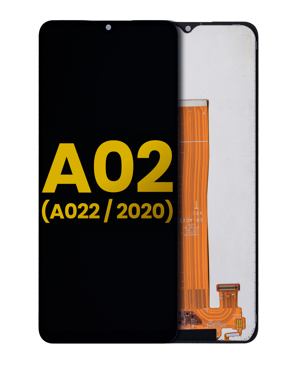 LCD-Display ohne Rahmen für Samsung Galaxy A02 Refurbished, alle Farben