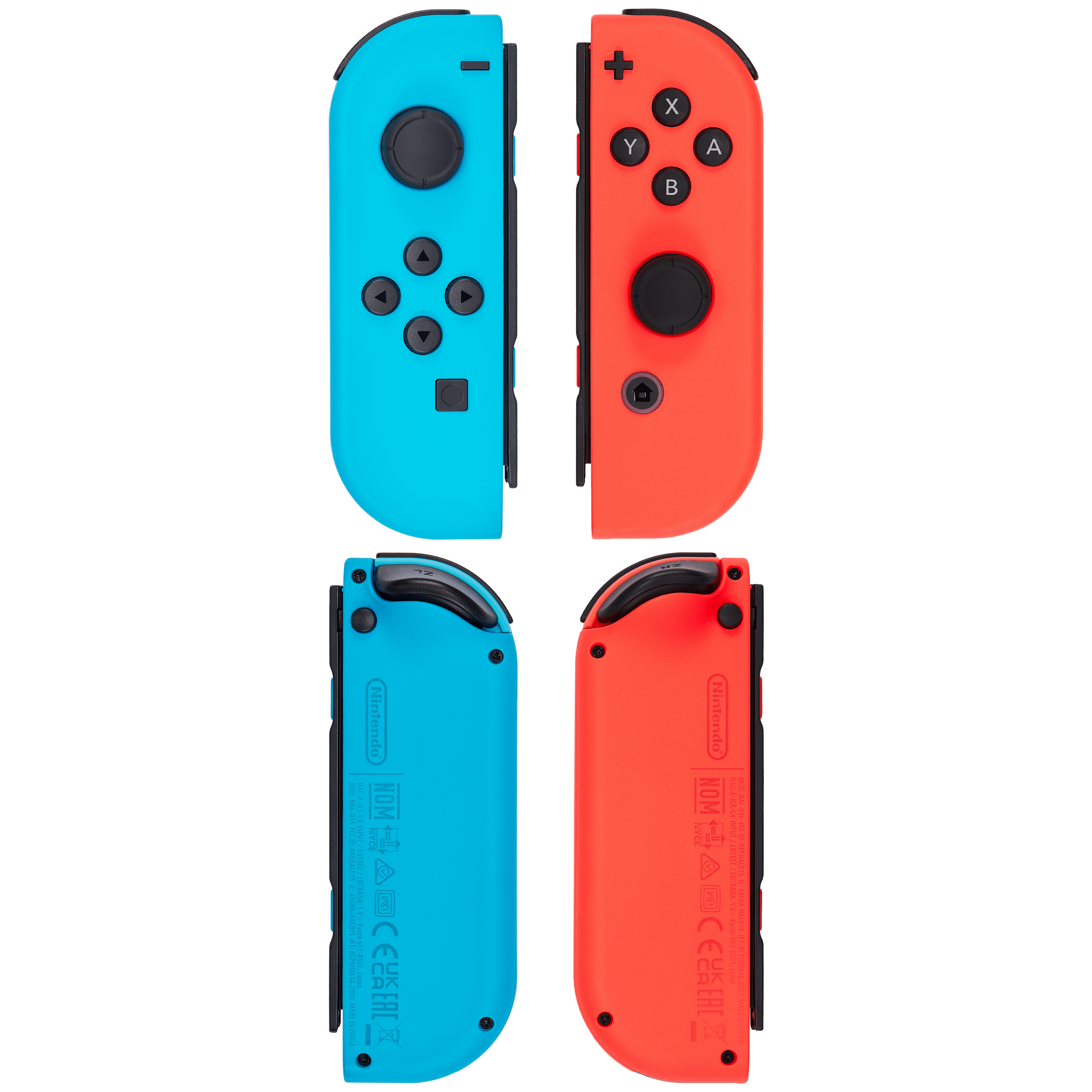 Joy-Con Controllers (L/R) for Nintendo Switch (Red/Blue)