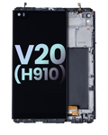 LCD Display with Frame for LG V20 (H910) (Original OEM) (Black)