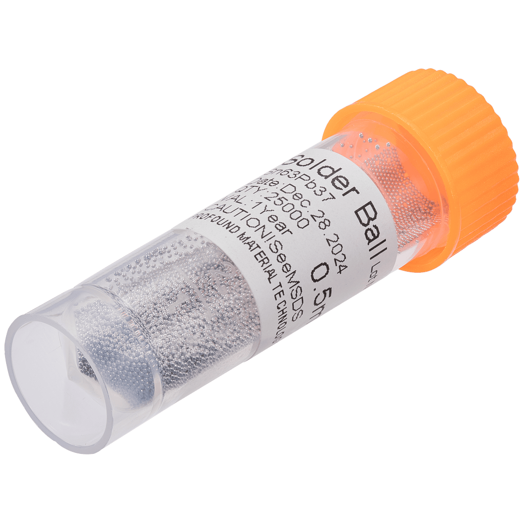 Leaded BGA Solder Balls (25,000 pieces, 0.5 mm)