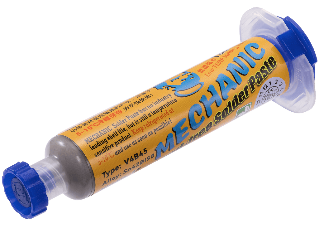 Solder Paste Low Temperature RoHS Lead Free 40g (V40-BS458) (Mechanic)