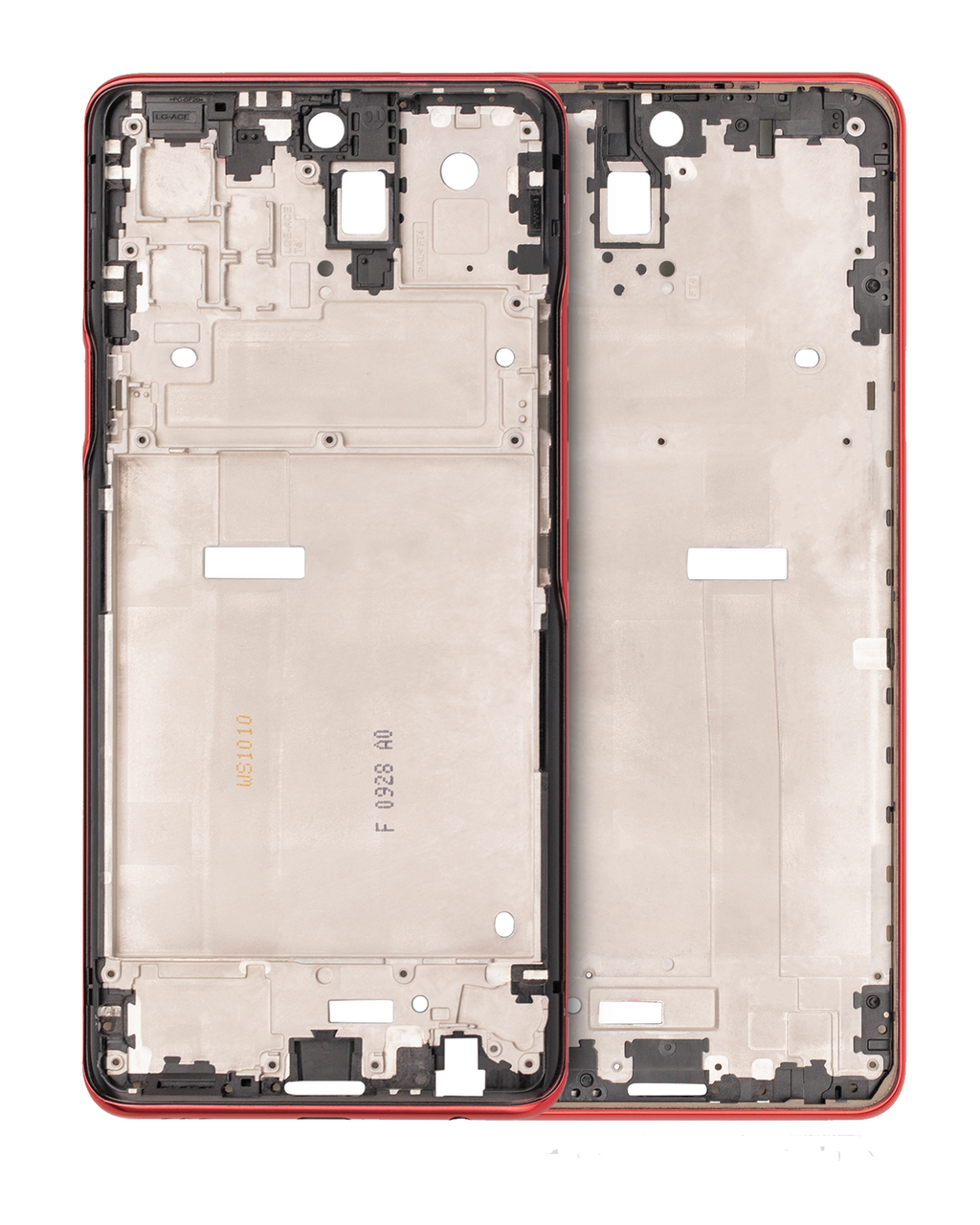 LCD Rahmen für LG Q92 5G / Q920 (Rot)