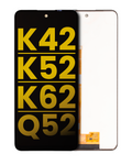 LCD Display without Frame for LG K42 / K52 / K62 / Q52 (Refurbished) (Black)