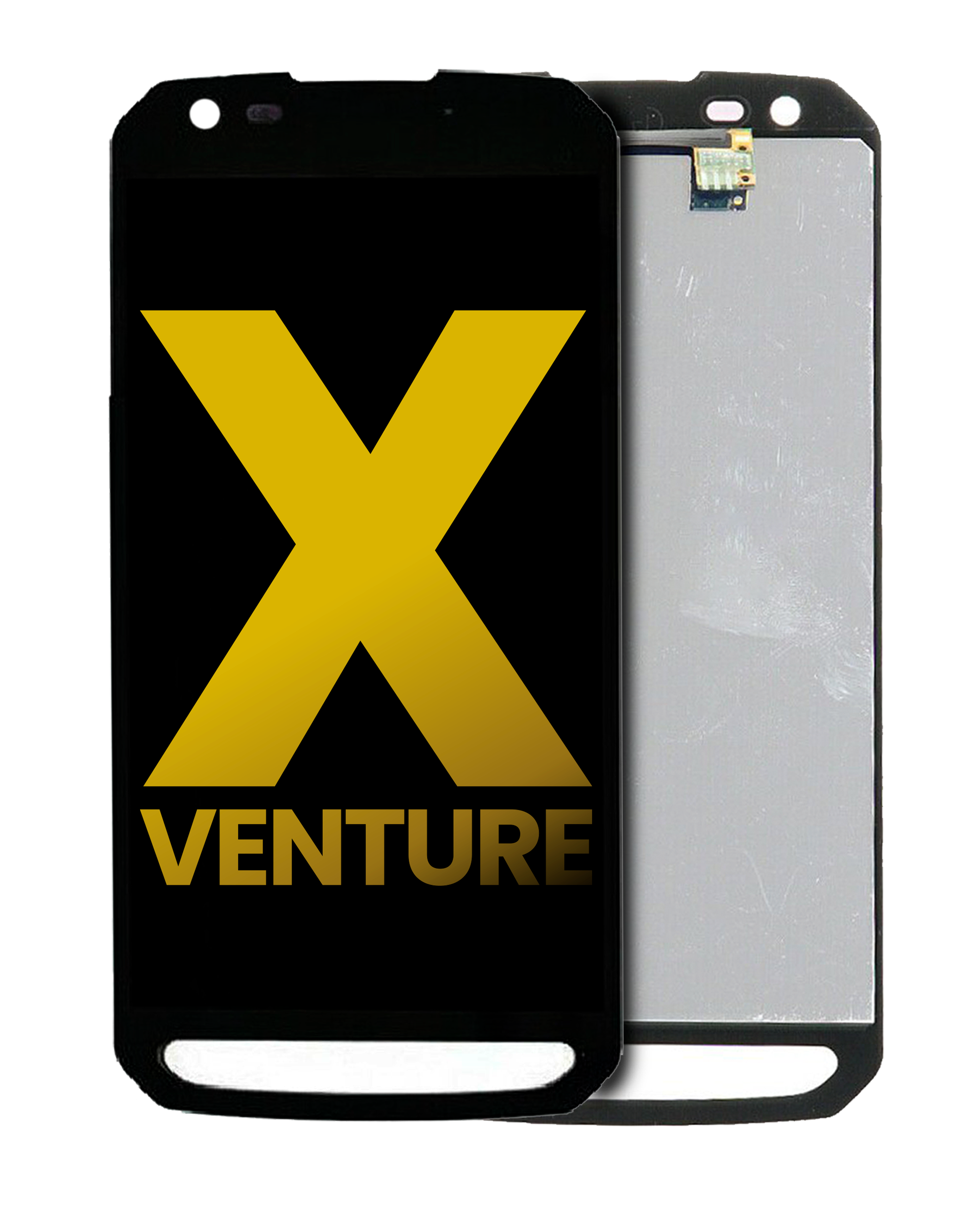 LCD Display without Frame for LG X Venture (H700) (Refurbished) (Black)