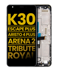 LCD-Display mit Rahmen für LG K30/Aristo 4 Plus (Refurbished)