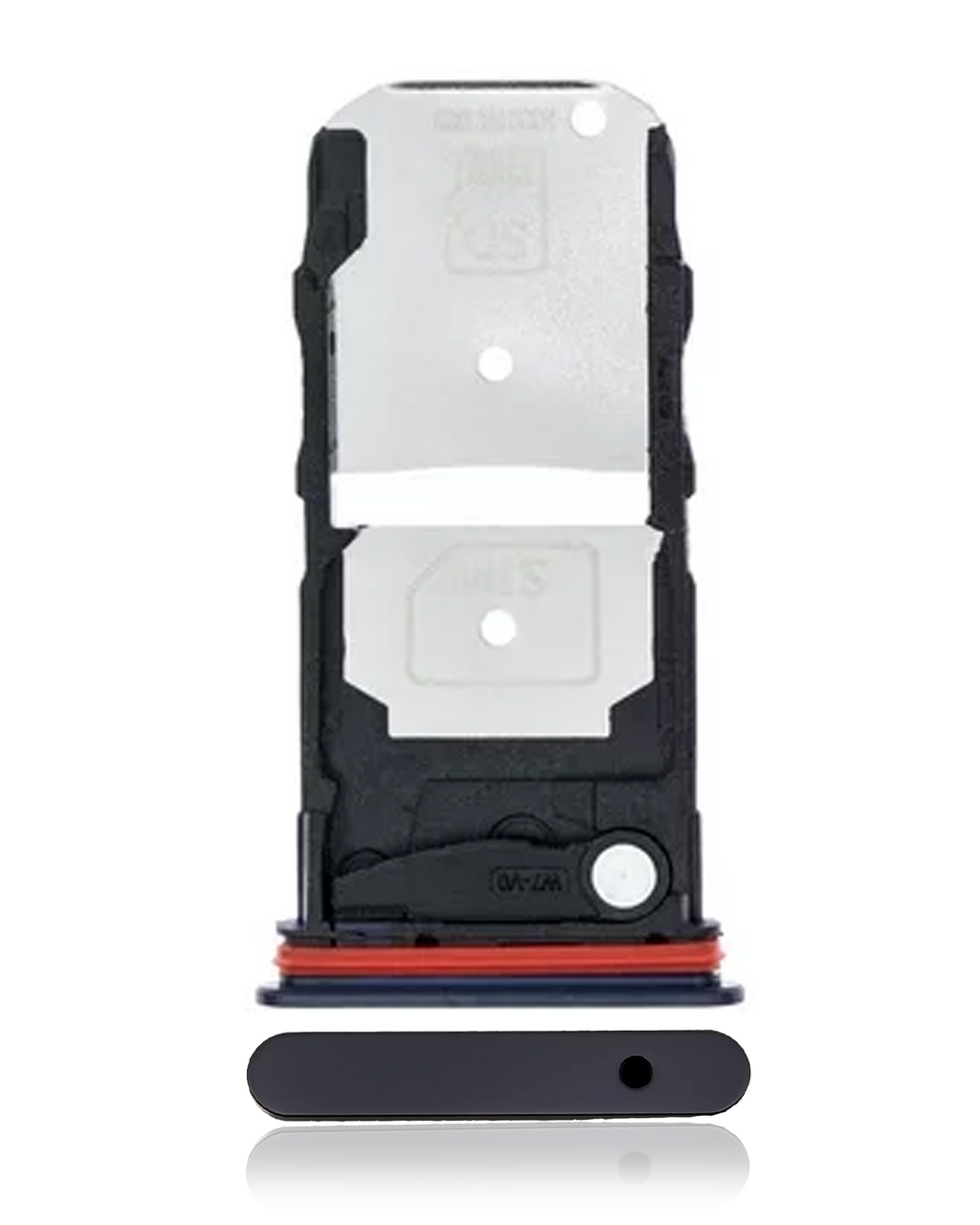 Dual SIM-Kartenfach für Motorola Edge 5G (XT2063-3 / 2020) (Thunder Gray)