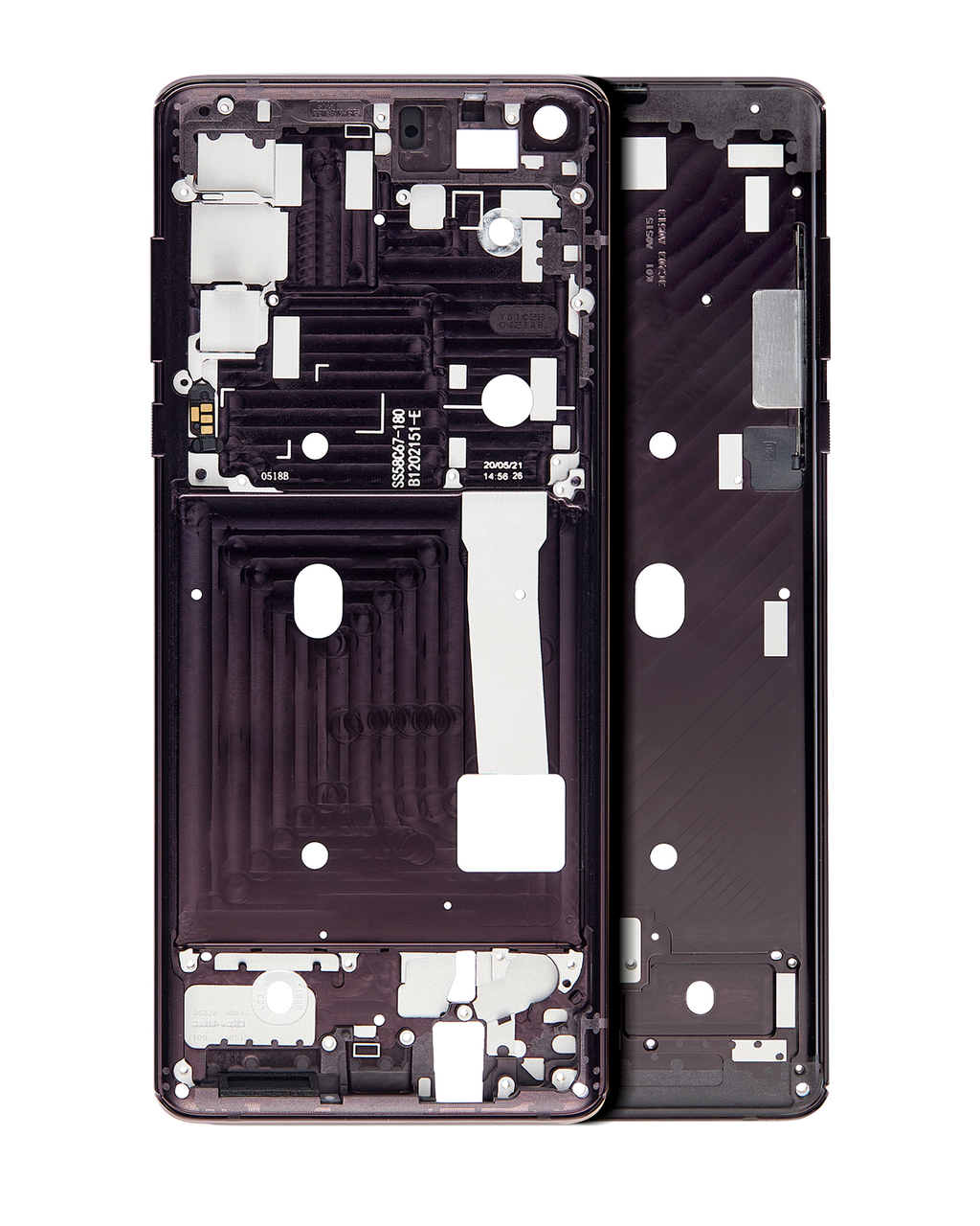 Midframe/Frame for Motorola Edge 5G (XT2063 / 2020) (Midnight Magenta)