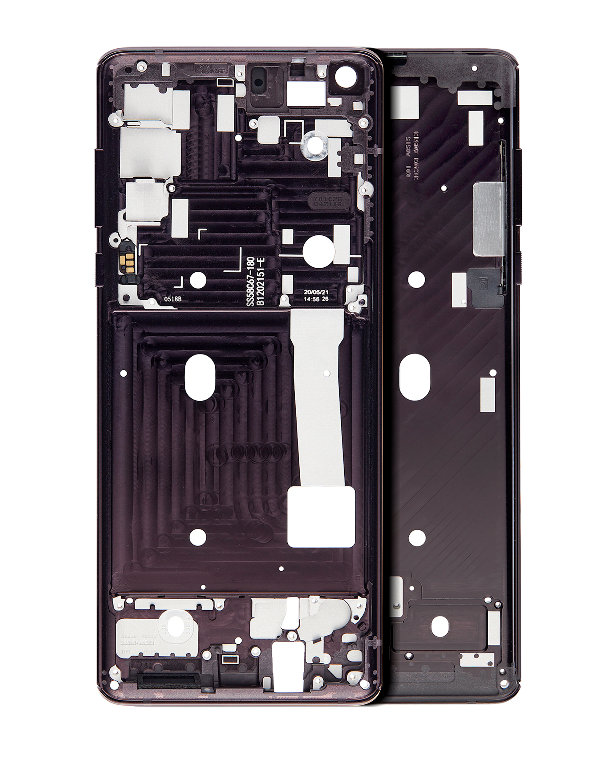 Midframe/Frame for Motorola Edge 5G (XT2063 / 2020) (Midnight Magenta)
