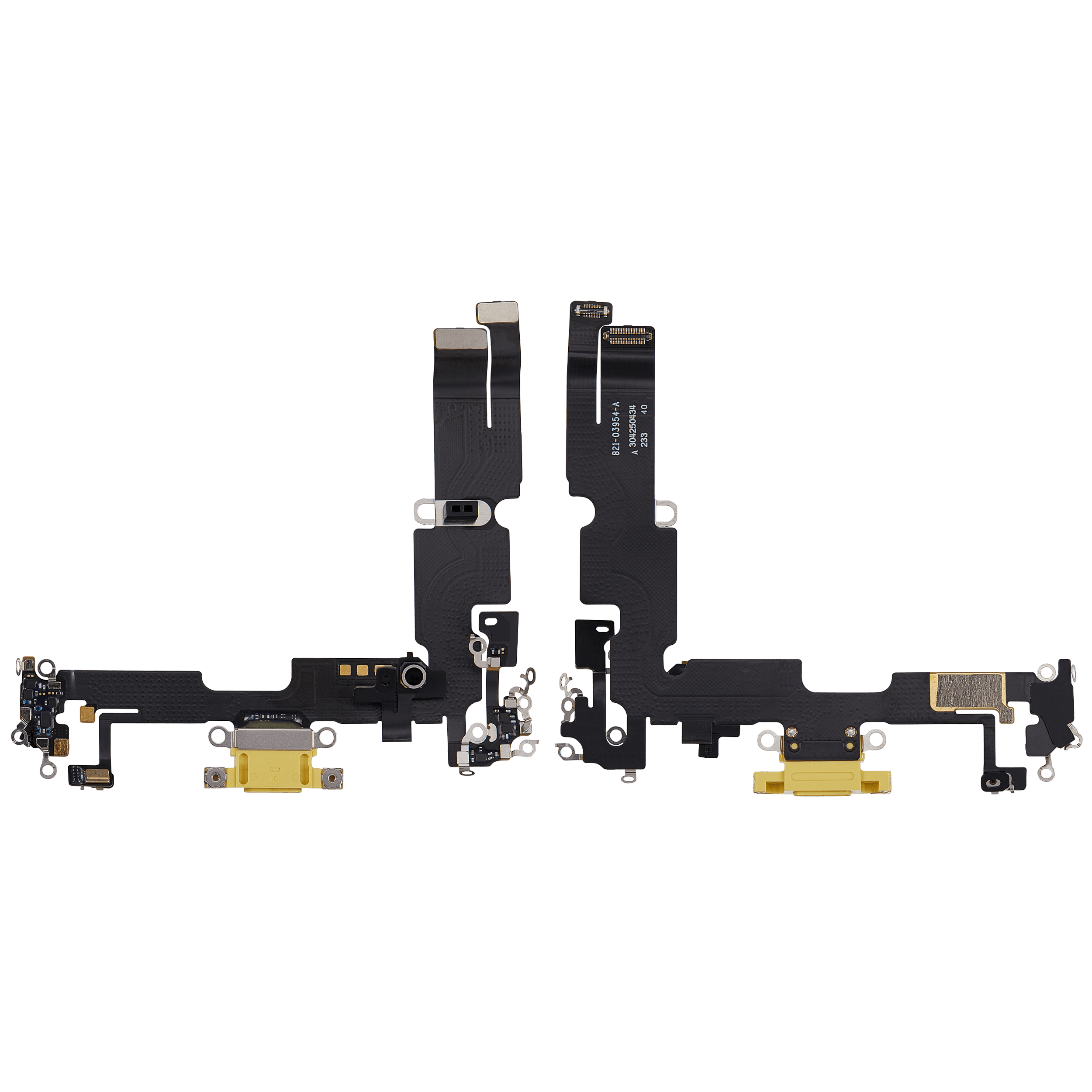 Ladebuchse Flexkabel für iPhone 14 Plus (gebrauchter OEM-Ausbau) (Gelb)