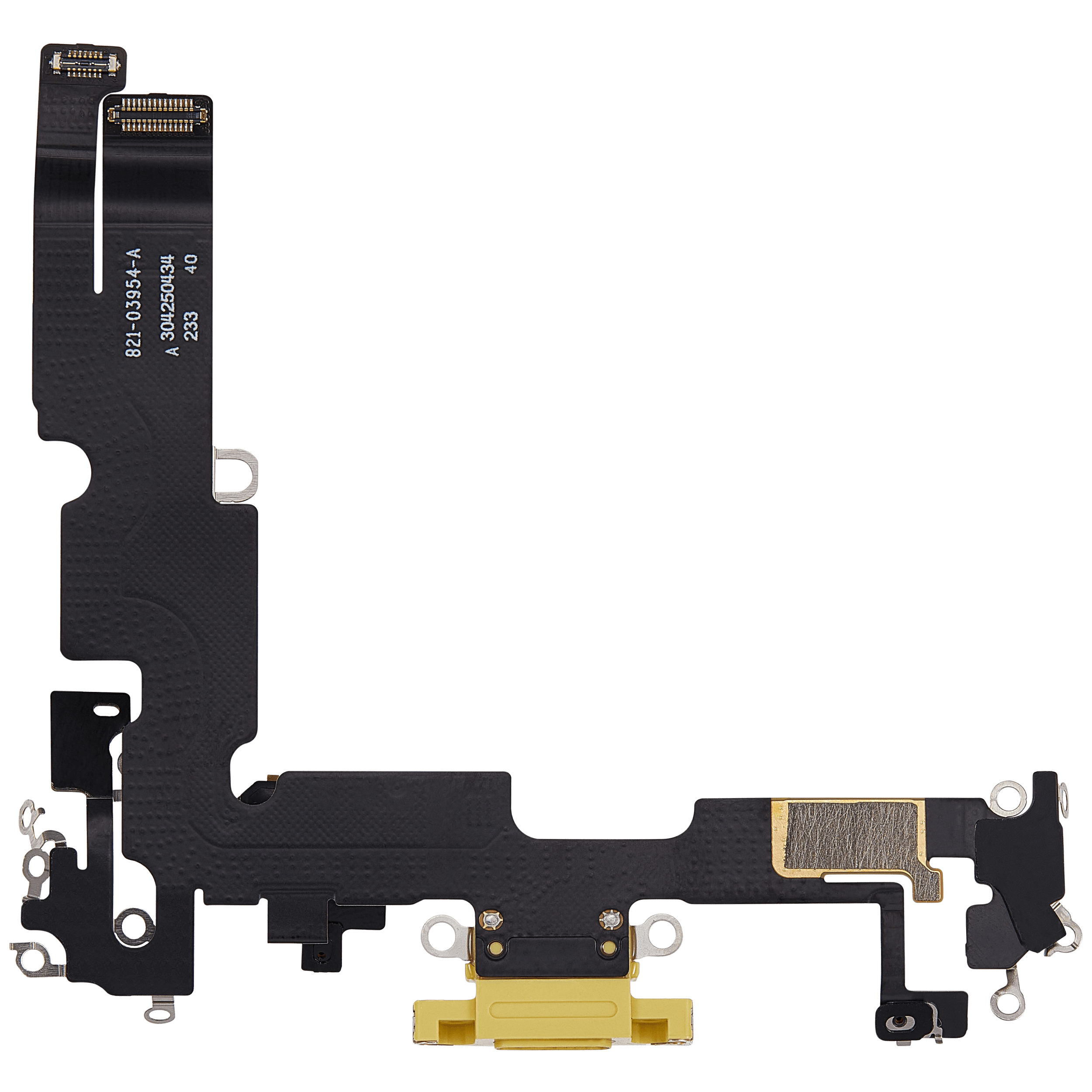 Ladebuchse Flexkabel für iPhone 14 Plus (gebrauchter OEM-Ausbau) (Gelb)