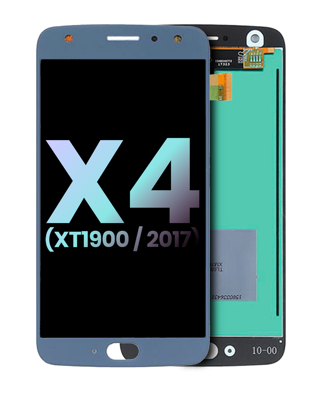 LCD Display without Frame for Motorola Moto X4 (XT1900 / 2017) (Original OEM) (Sterling Blue)