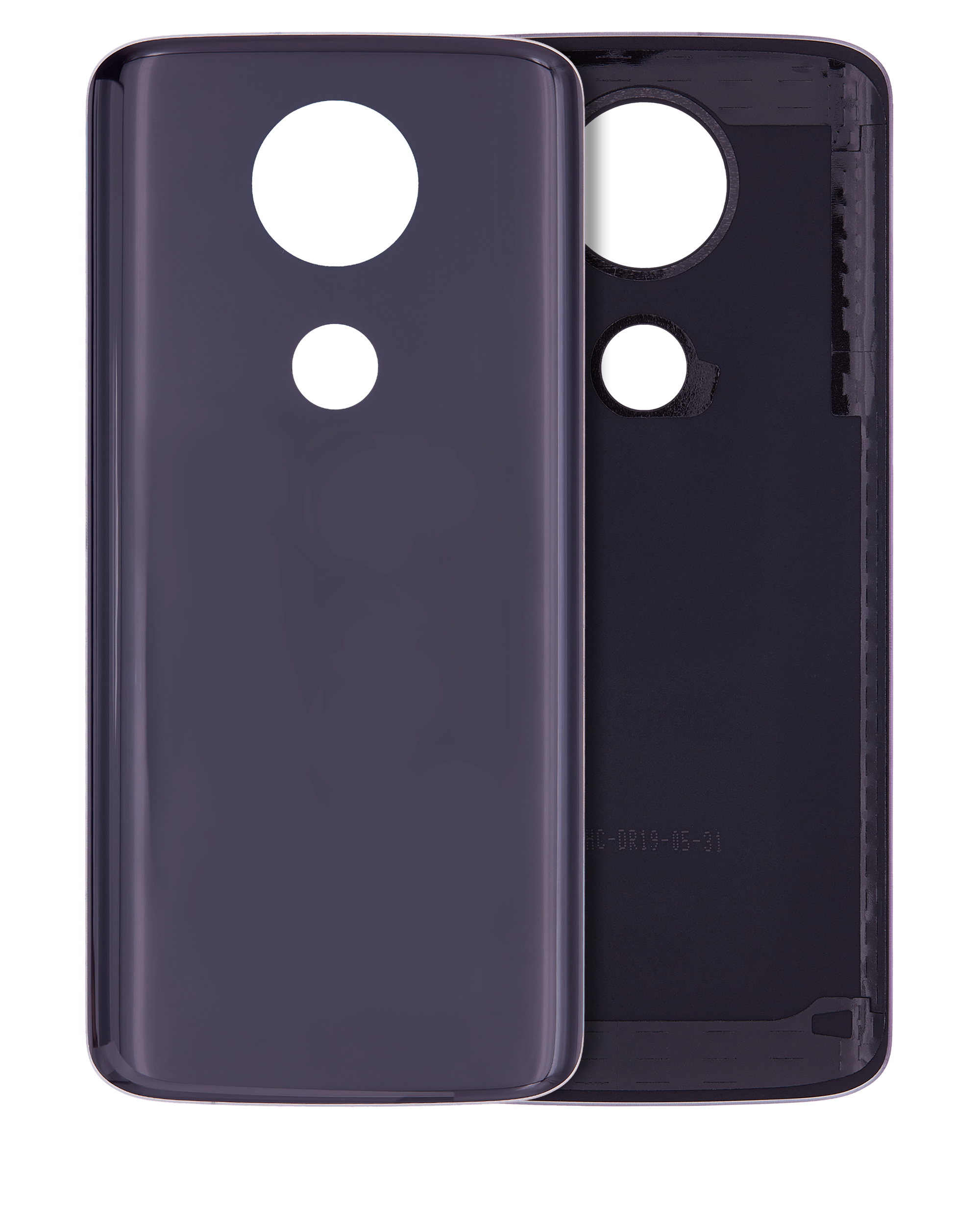 Glass Back Cover for Motorola Moto E5 Plus (XT1924 / 2018) (Original OEM) (Gray)