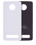 Backcover-Glas Motorola Moto Z4 OEM Weiß