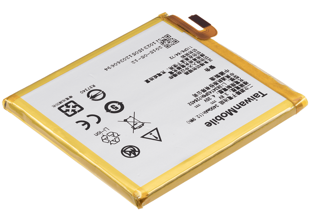 Replacement battery for ZTE ZMax (Q509T) / Blade V2 Lite (A450) (Li3834T43P6h726452)