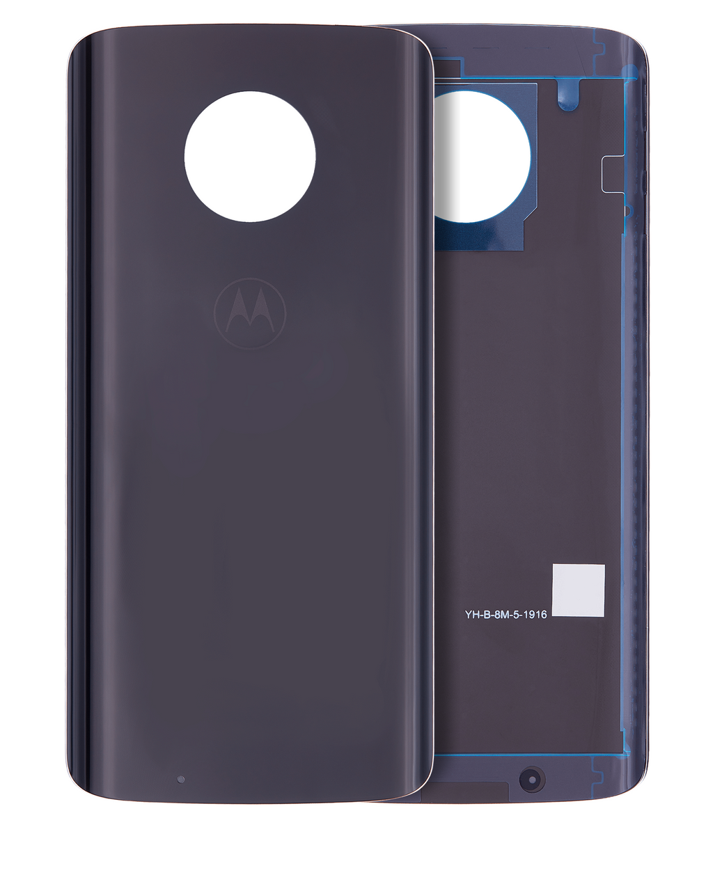 Glass Back Cover for Motorola Moto G6 (XT1925 / 2018) (Original OEM) (Black)