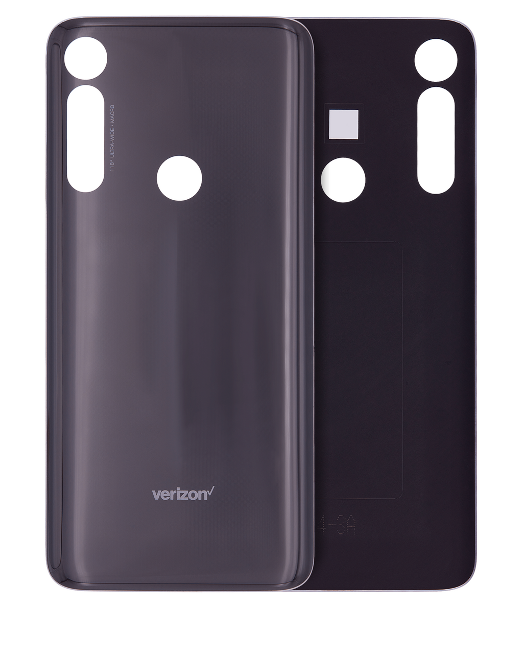 Glass Back Cover for Motorola Moto G Power (XT2041-7 2020) (Original OEM) (Vulcan Black)
