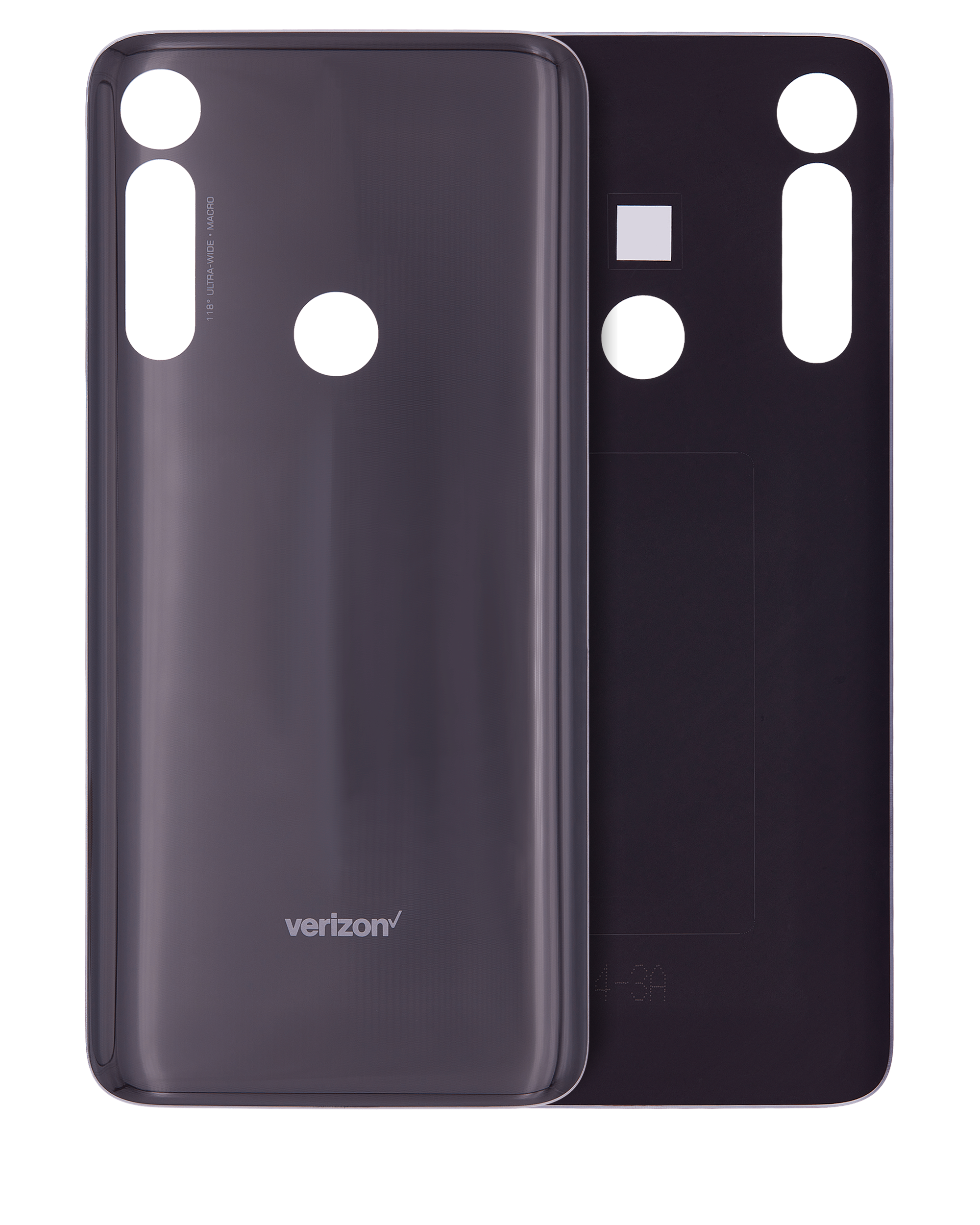Glass Back Cover for Motorola Moto G Power (XT2041-7 2020) (Original OEM) (Vulcan Black)