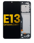 LCD-Modul mit Rahmen für Moto E13 (Refurbished) (Alle Farben)