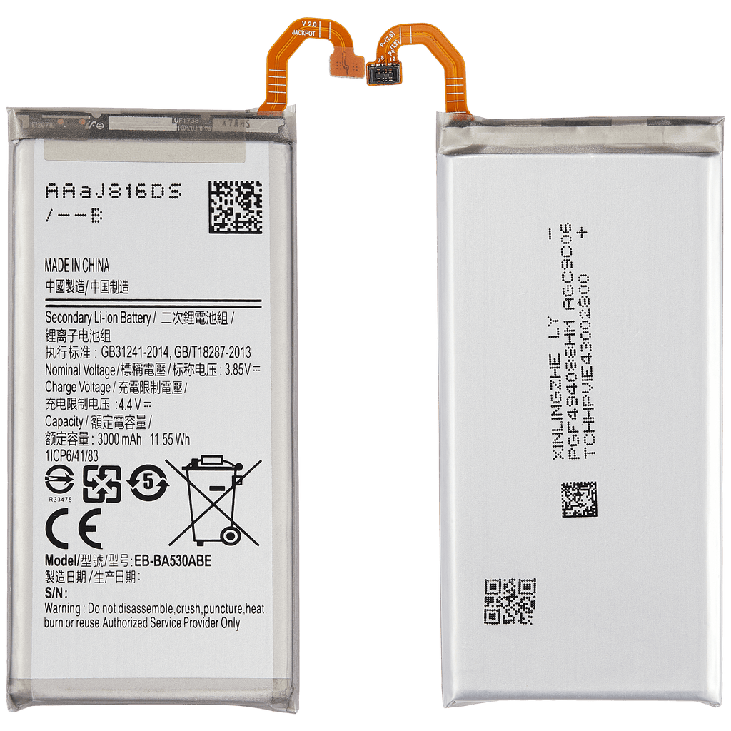 Replacement Battery for Samsung Galaxy A8 (A530 / 2018) (EB-BA530ABE)