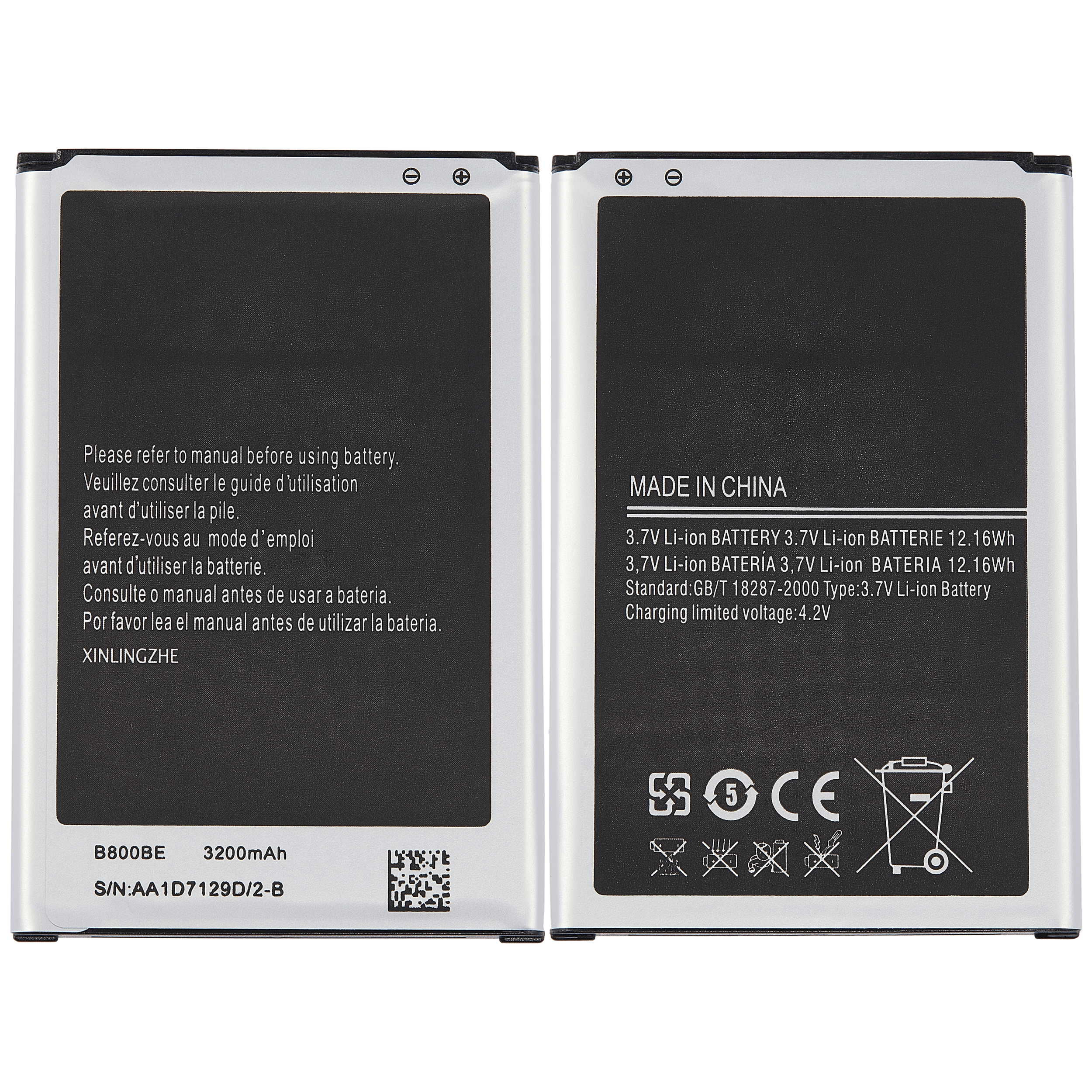 Replacement battery for Samsung Galaxy Note 3 (GB-T18287)