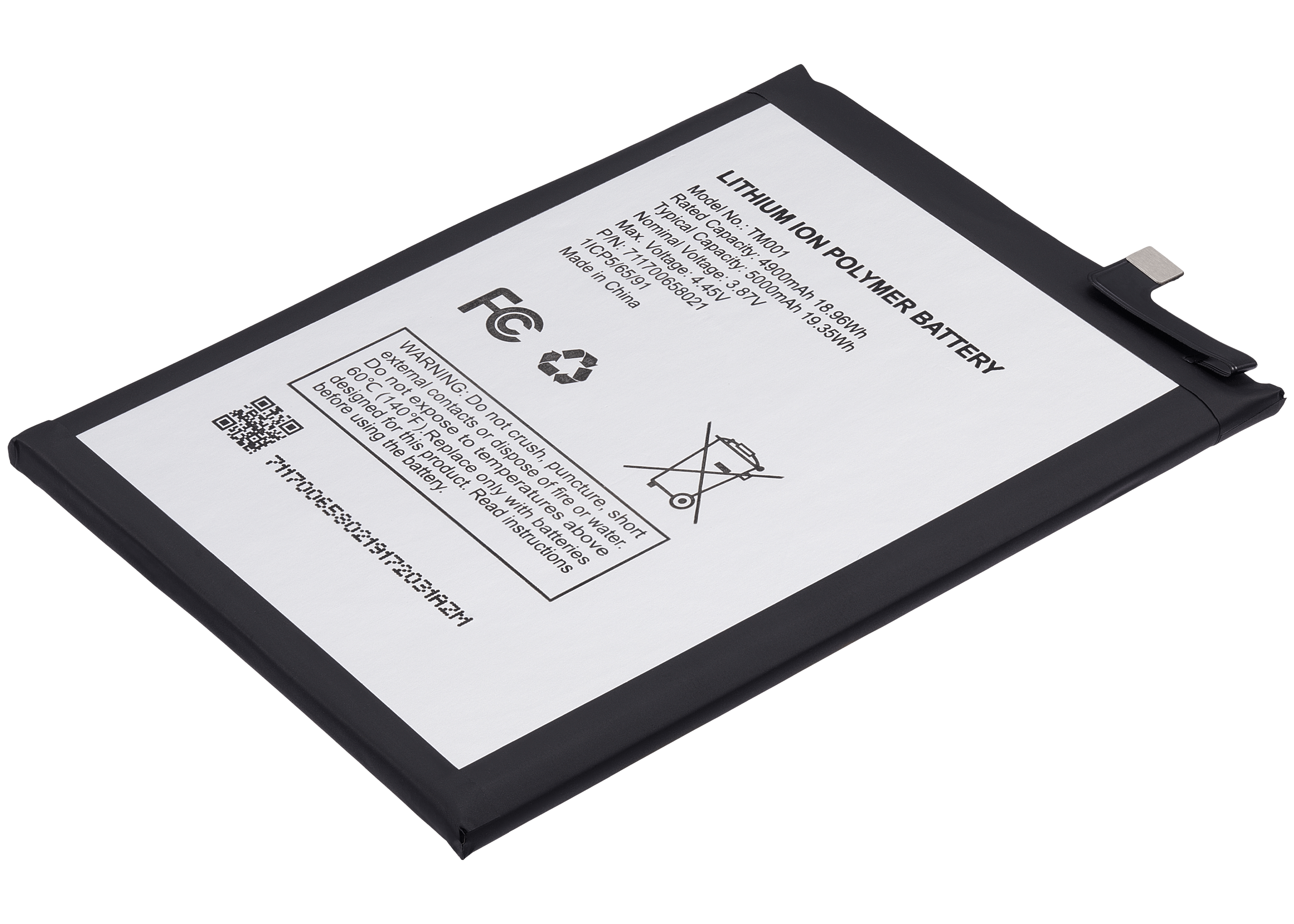 Replacement Battery for T-Mobile Revvl 6 Pro / Revvl 6X Pro 5G / Revvl V+ 5G / Boost Mobile Celero 5G Plus (2023) (TM001)