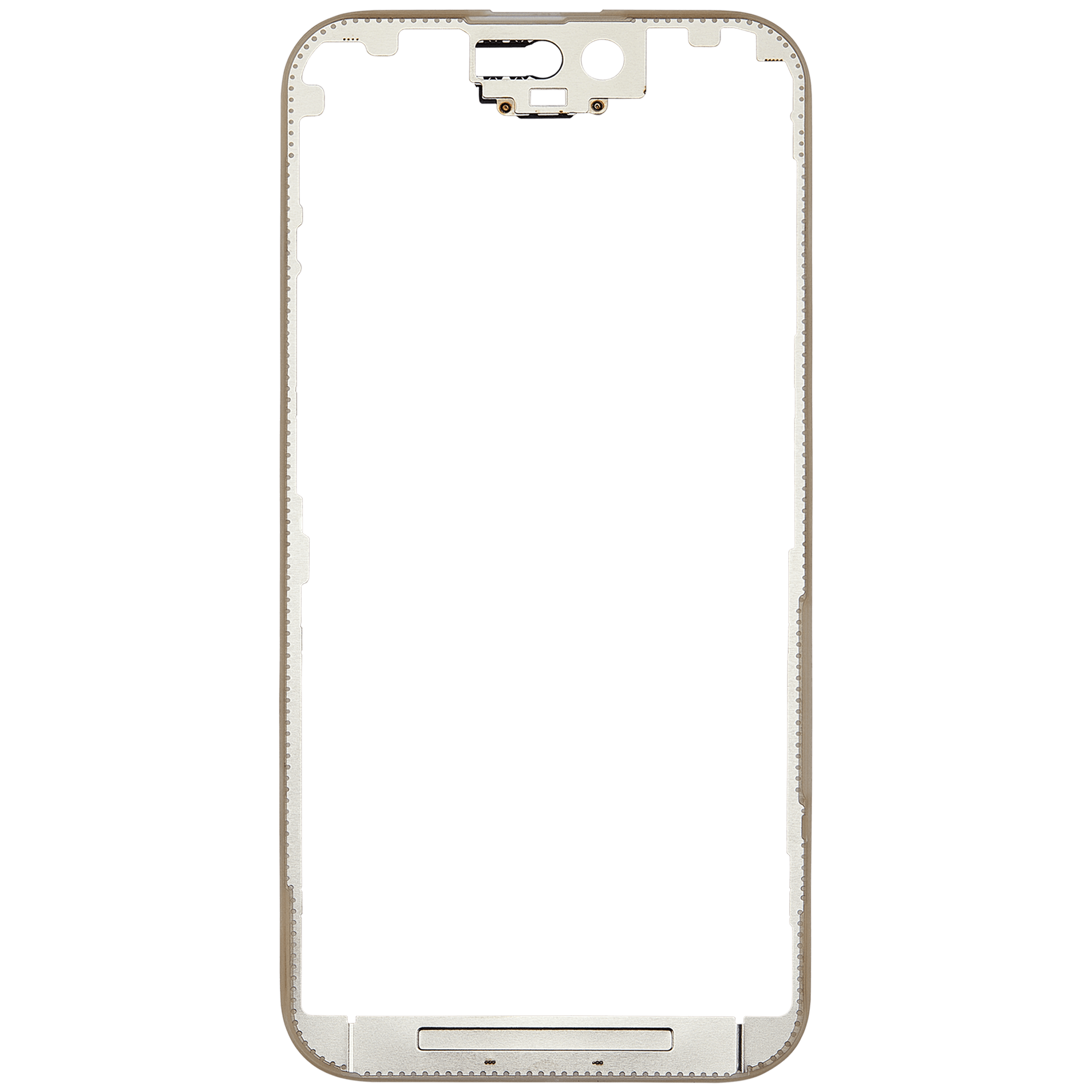 LCD Frame without Adhesive for iPhone 15 Pro (5-pack)