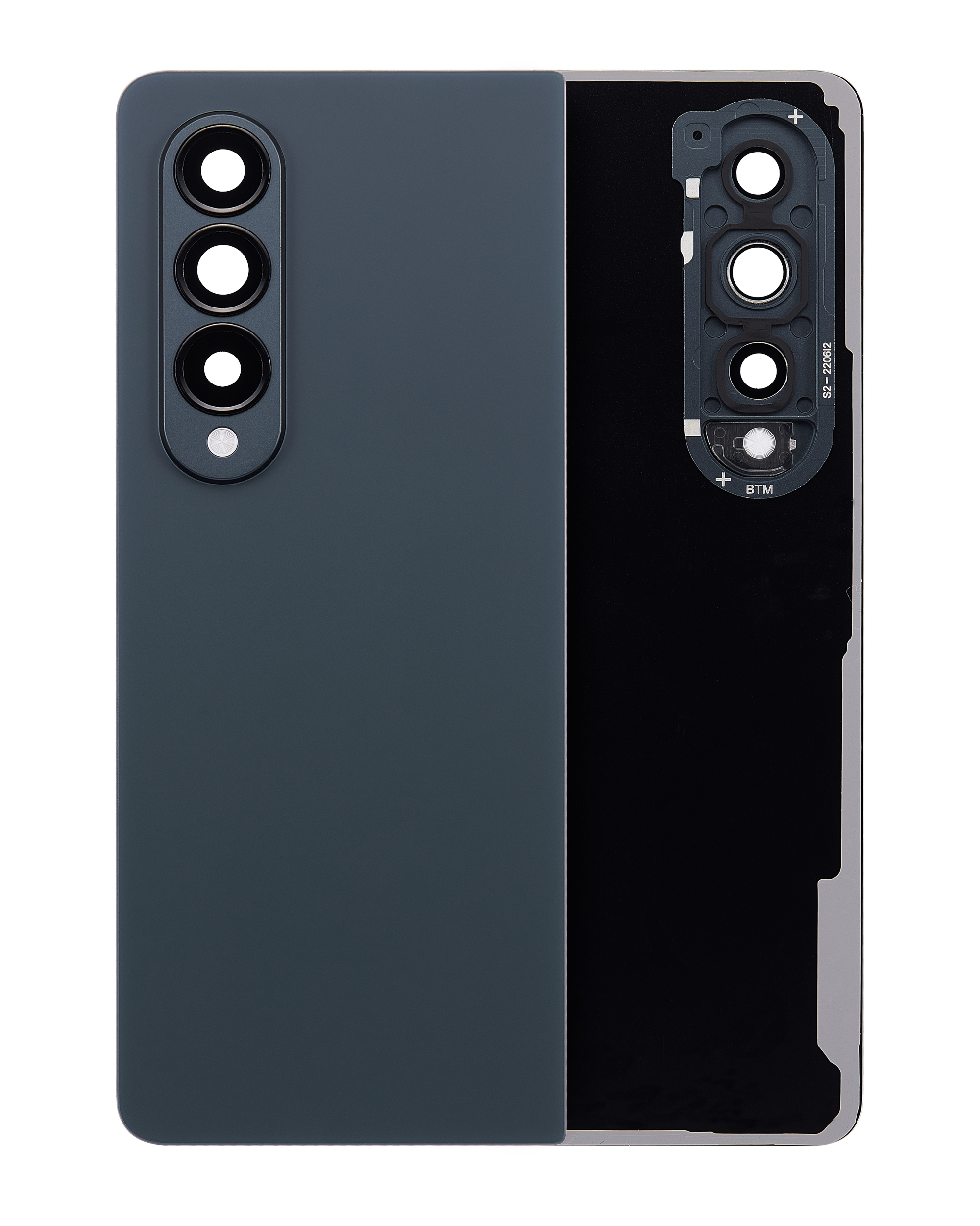 Back Cover with Camera Lens for Samsung Galaxy Z Fold 4 (F936) (Graygreen)