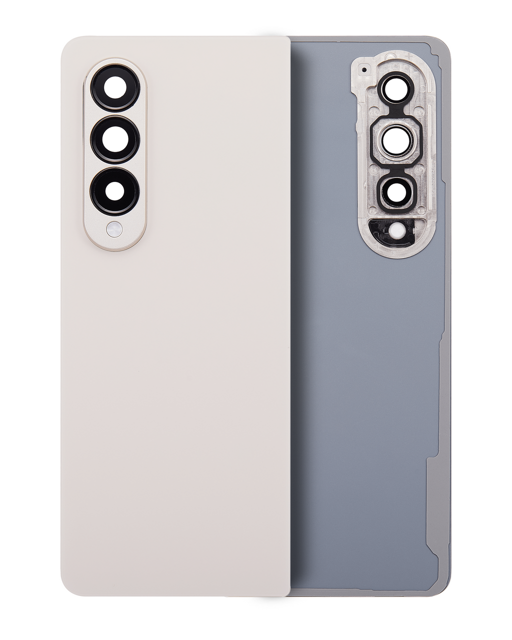 Back cover with camera lens for Samsung Galaxy Z Fold 4 (F936) (Beige)