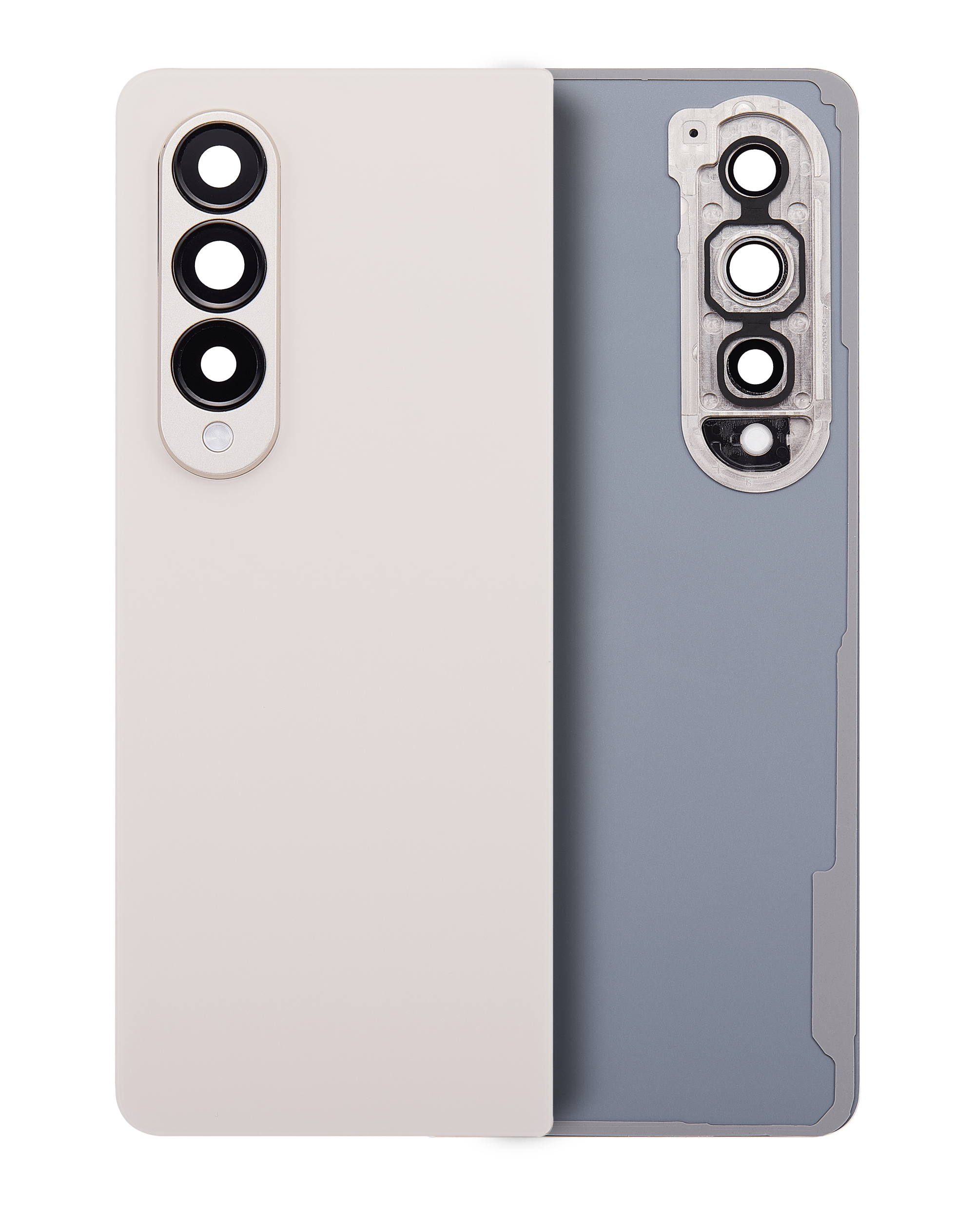 Back cover with camera lens for Samsung Galaxy Z Fold 4 (F936) (Beige)
