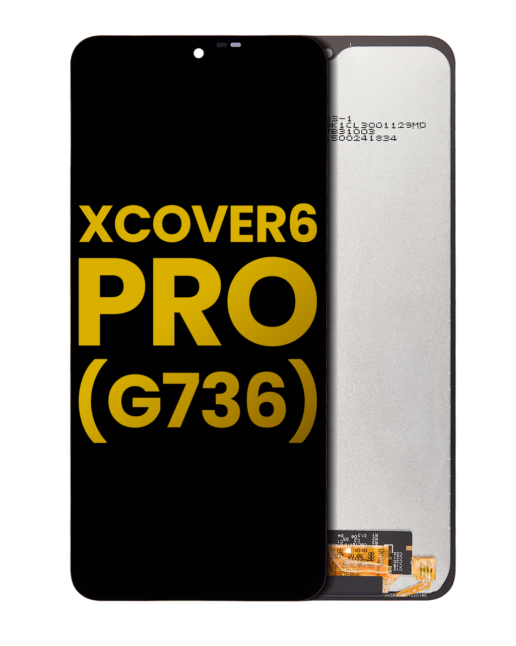 LCD Display without Frame for Samsung Galaxy XCover6 Pro (G736) (Refurbished) (All Colors)