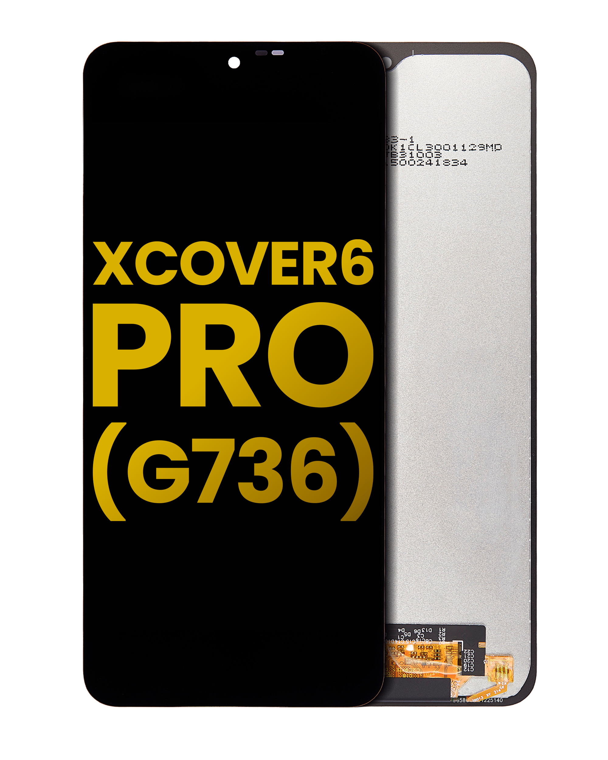 LCD Display without Frame for Samsung Galaxy XCover6 Pro (G736) (Refurbished) (All Colors)