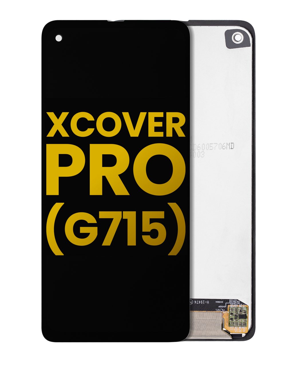 LCD Display without Frame for Samsung Galaxy XCover Pro (G715) (Refurbished) (Black)