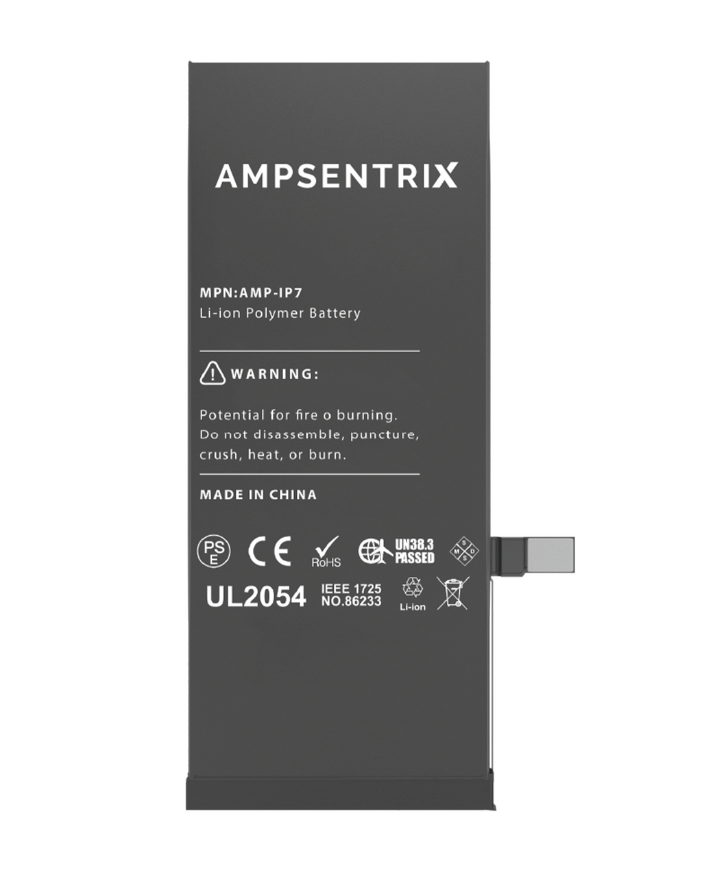 Replacement Battery for iPhone 7 (AmpSentrix Basic)