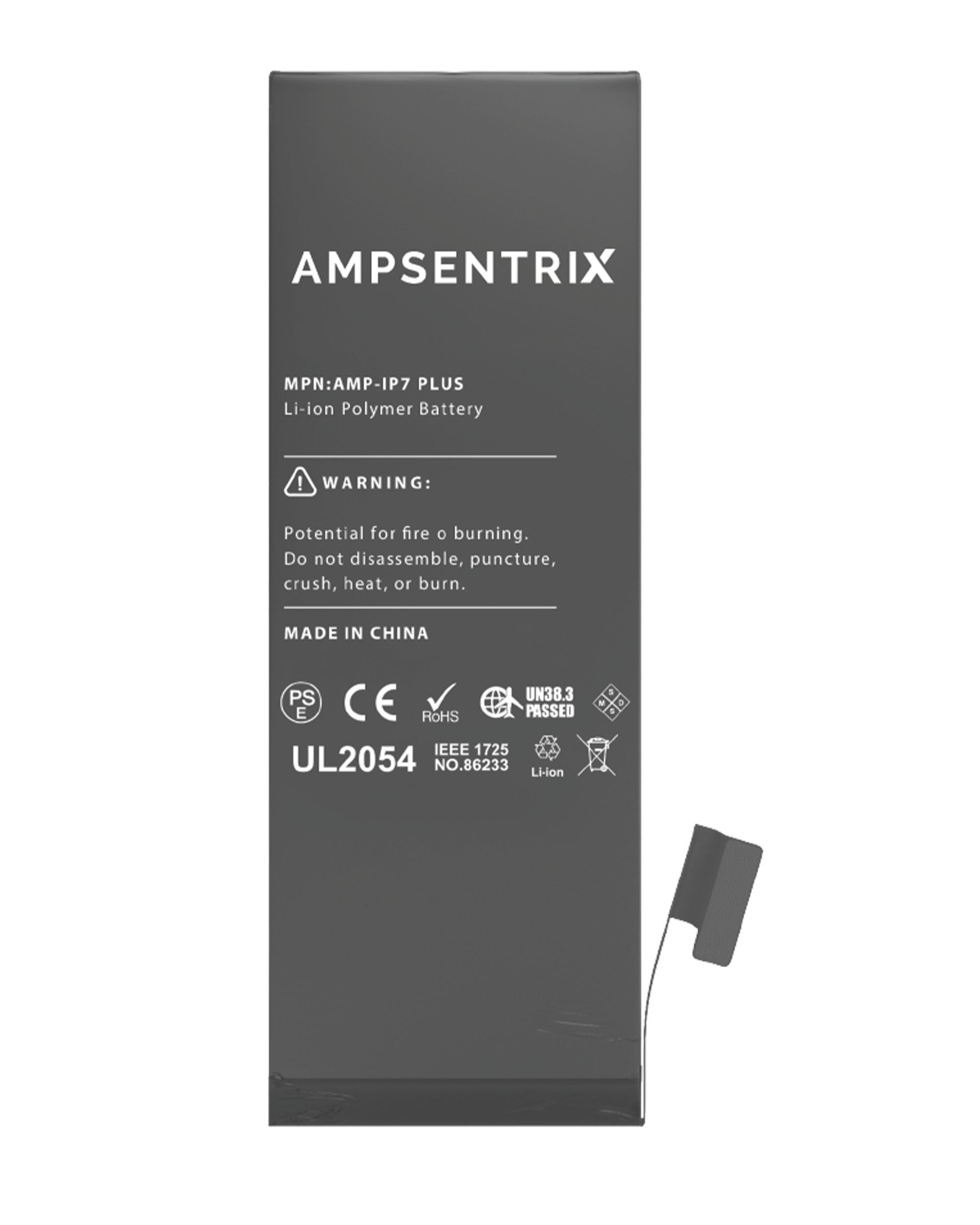 Replacement Battery for iPhone 7 Plus (AmpSentrix Basic)