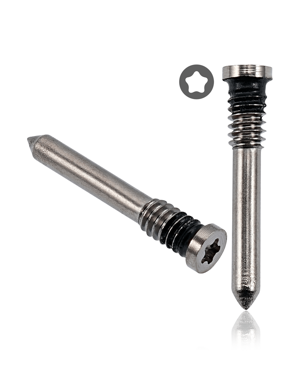 Bottom Screws for iPhone 15 Pro / 15 Pro Max (Natural Titanium) (100-Pack)