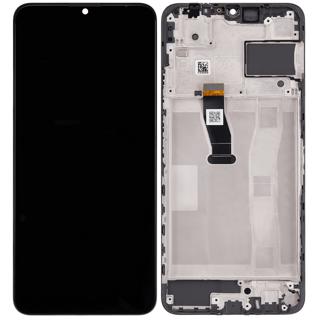 LCD-Display mit Rahmen für Huawei Enjoy 70Z (Refurbished) (Alle Farben)