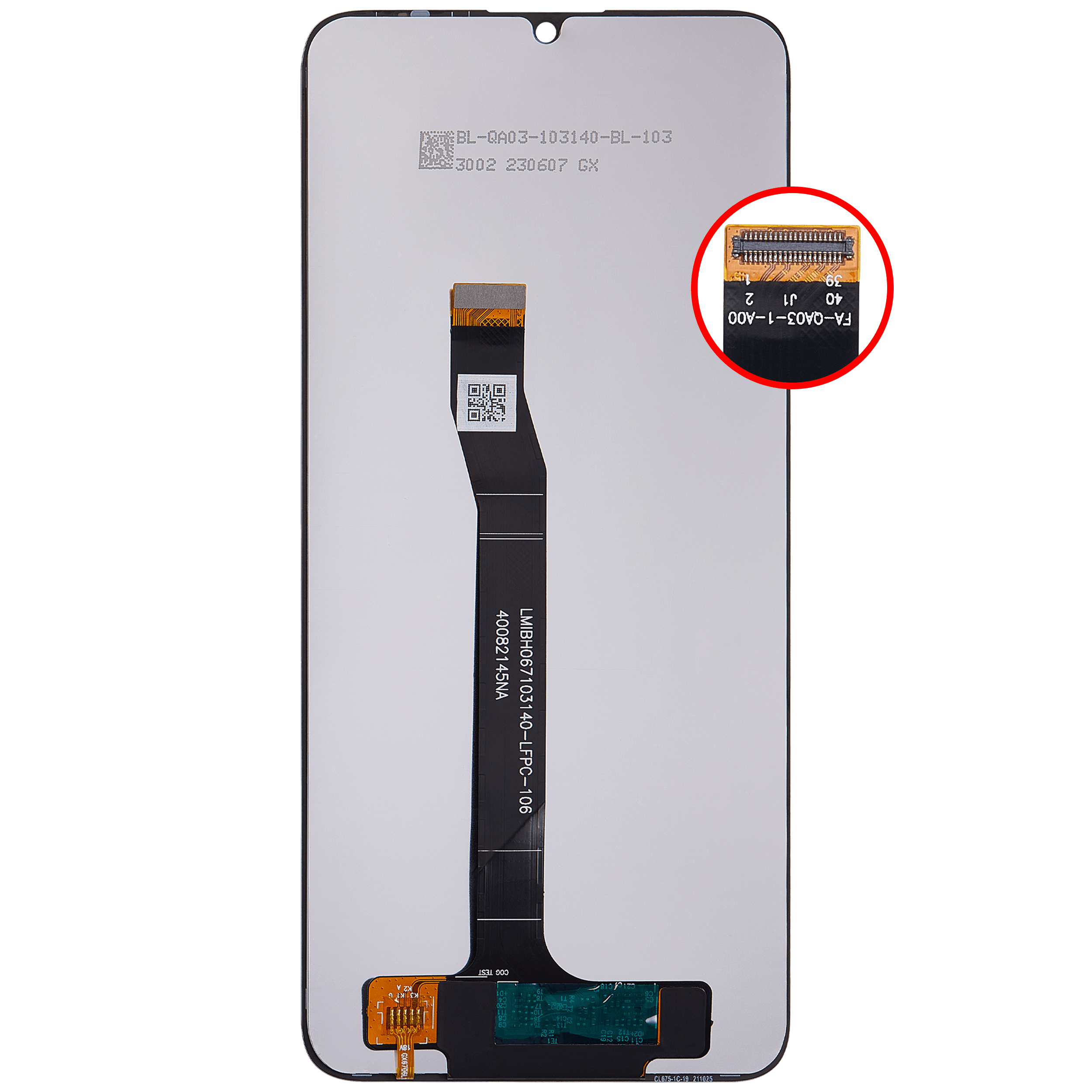 Frameless LCD Display for Huawei Enjoy 70Z (Refurbished) (All Colors)