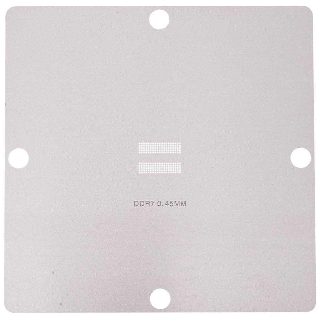 BGA Reballing Stencils for PlayStation 4 (90044, 90026, 90025, DDR5, DDR7, DDR2-3) – 6-piece Set