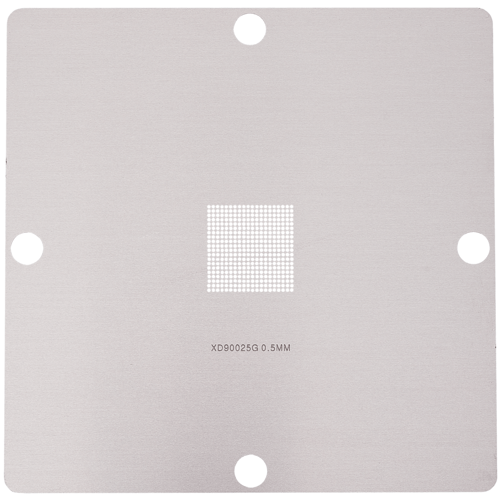 BGA Reballing Stencils for PlayStation 4 (90044, 90026, 90025, DDR5, DDR7, DDR2-3) – 6-piece Set