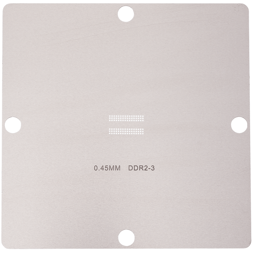 BGA Reballing Stencils for PlayStation 4 (90044, 90026, 90025, DDR5, DDR7, DDR2-3) – 6-piece Set