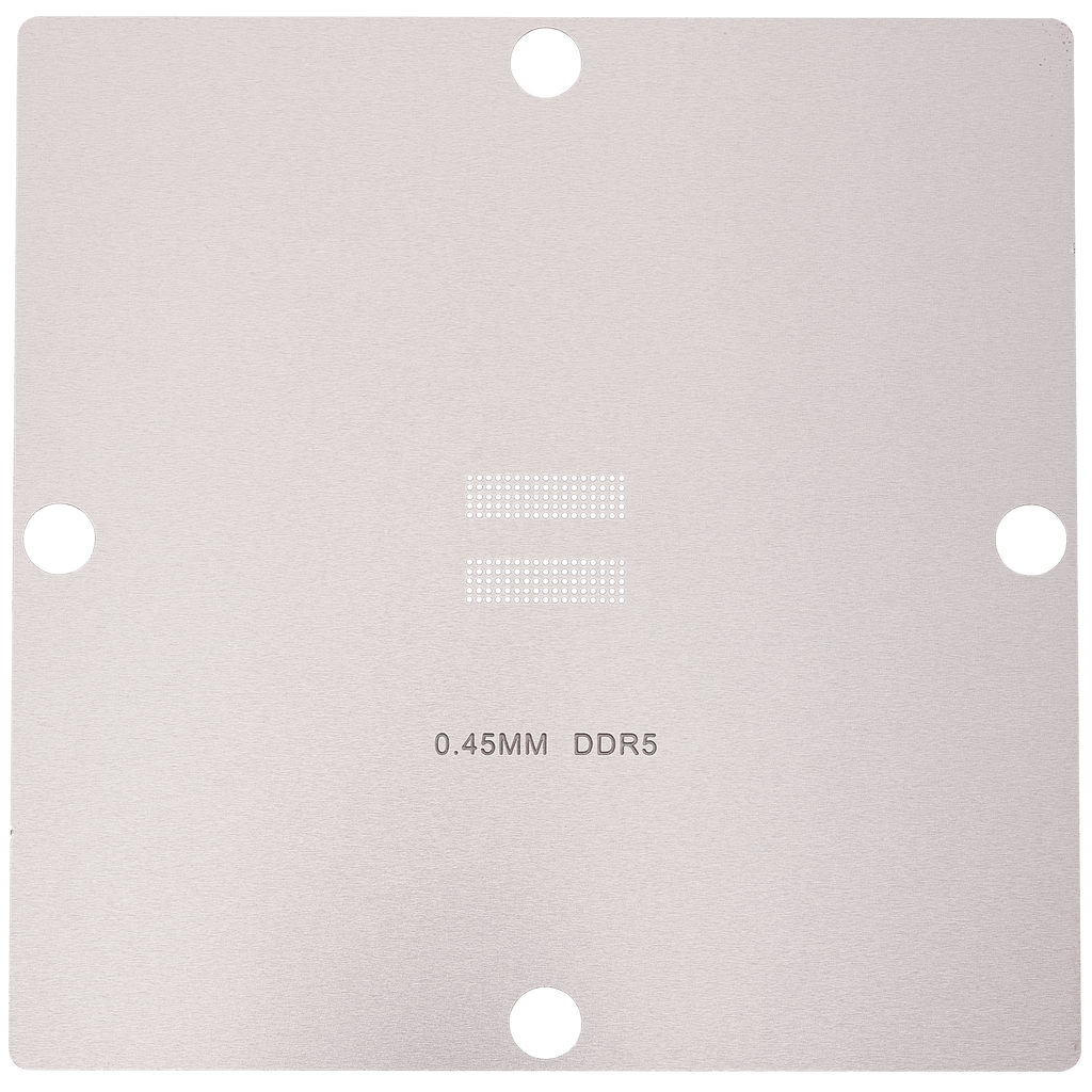 BGA Reballing Stencils for PlayStation 4 (90044, 90026, 90025, DDR5, DDR7, DDR2-3) – 6-piece Set