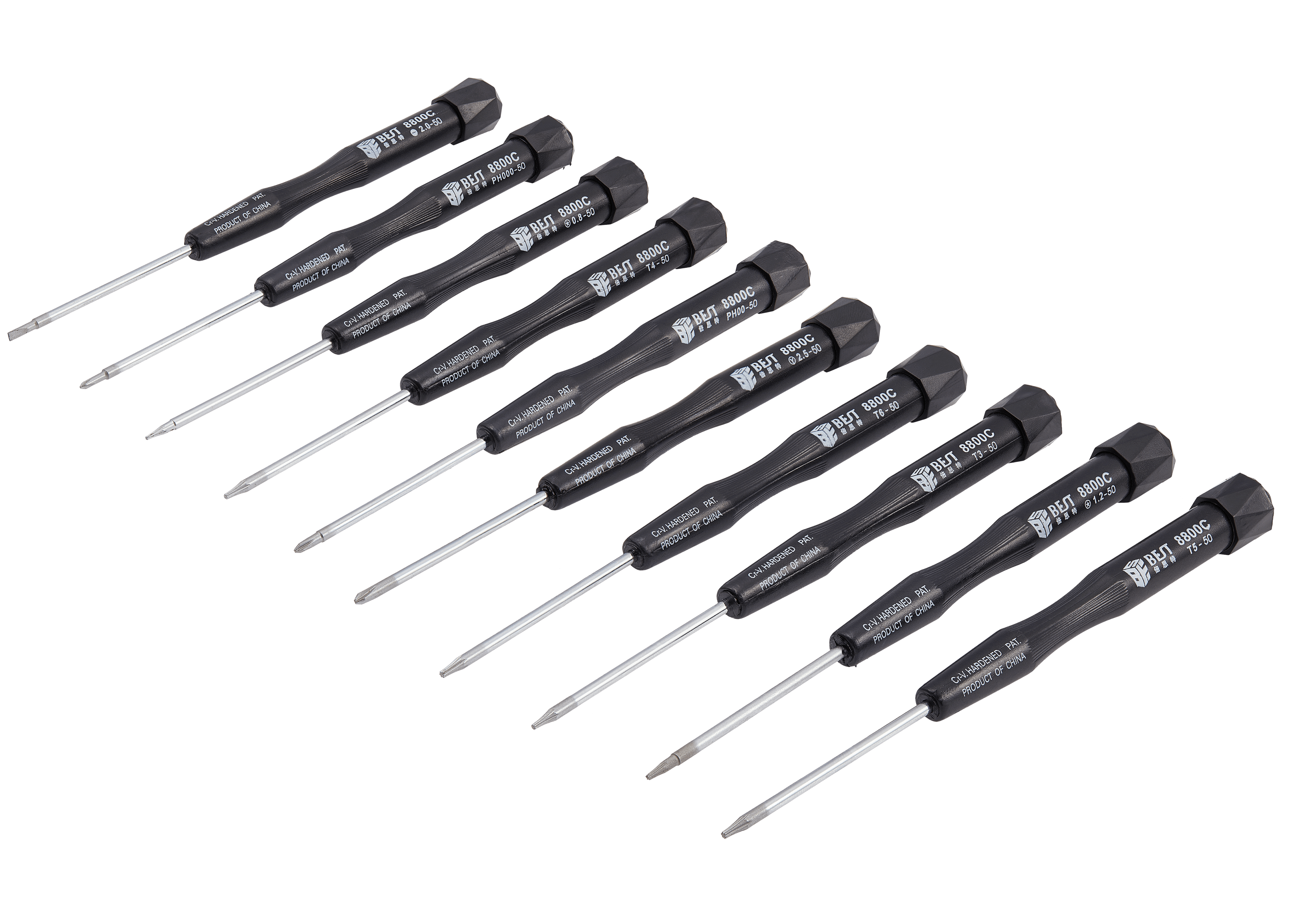 Precision Screwdriver Set (Bst-8800) (10-in-1) (Best)